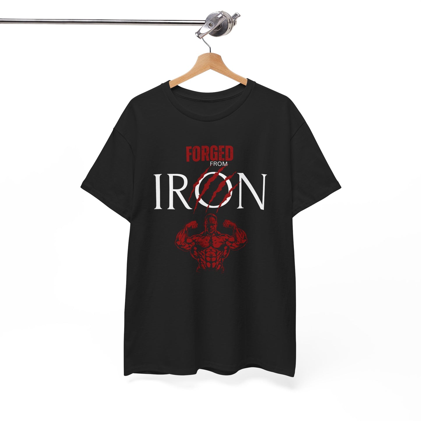 Forged from IRON Unisex Heavy Cotton Tee