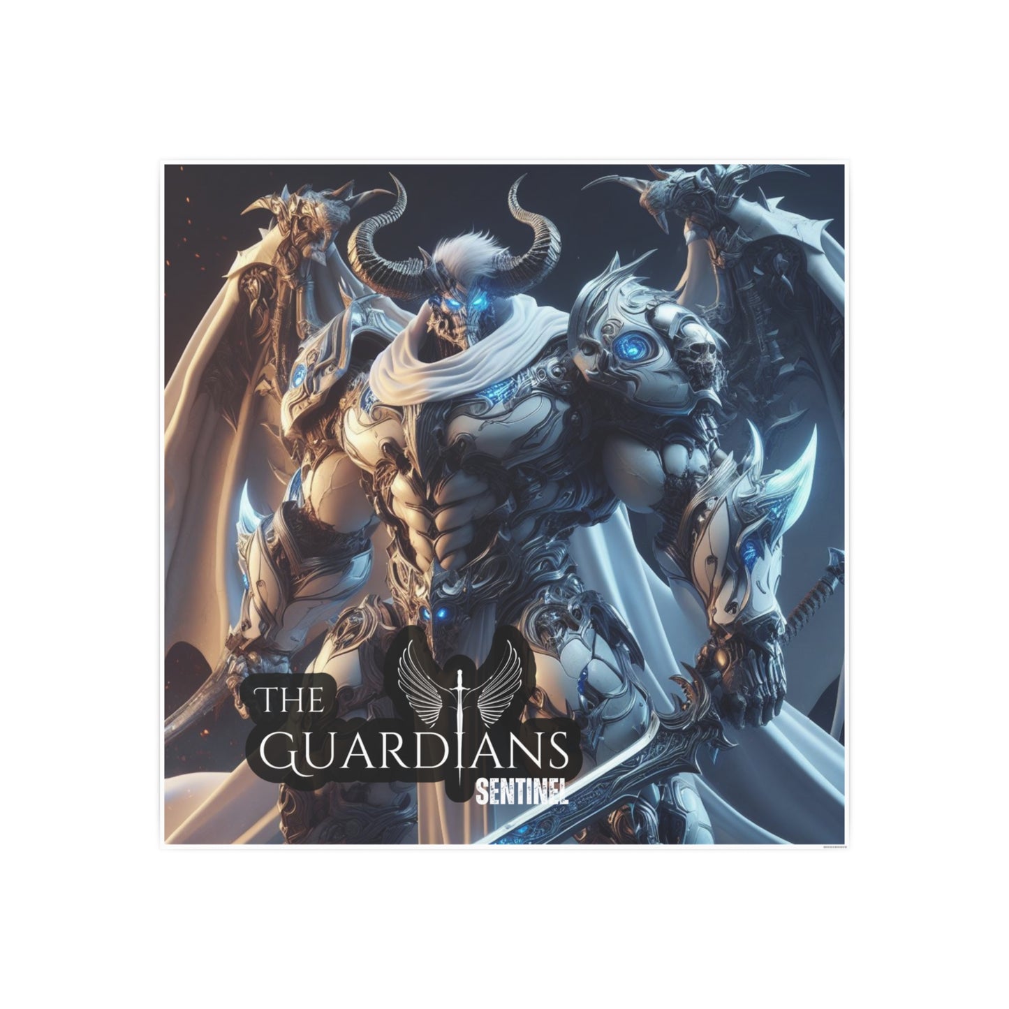 The Guardians Sentinel 13  (AI created) / Photo Art Paper Posters