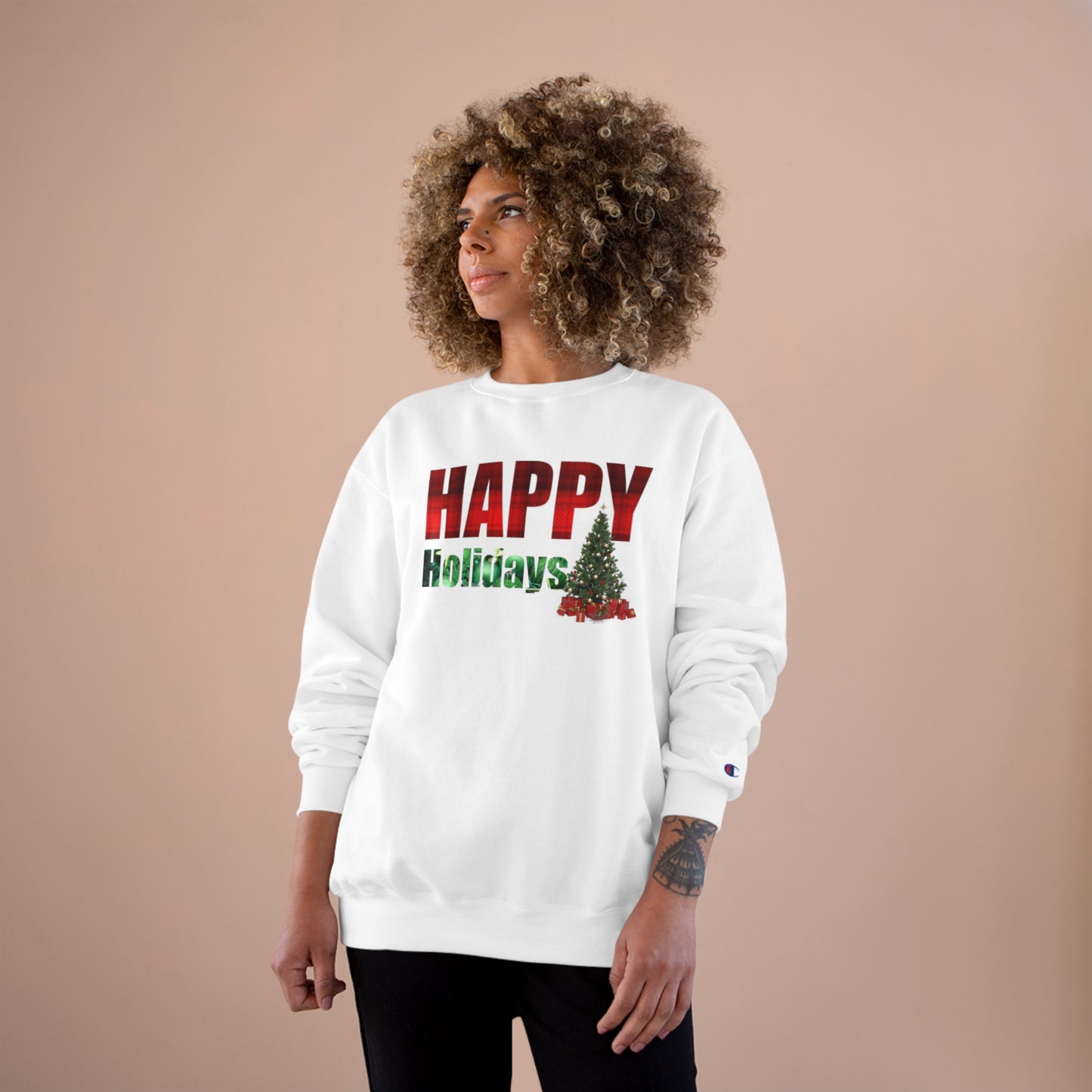 Happy Holidays / Champion Sweatshirt