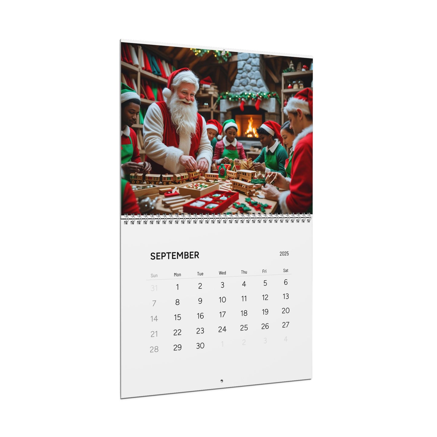 Christmas Calendar 2025 (AI Creations) / Wall Calendars (2025)