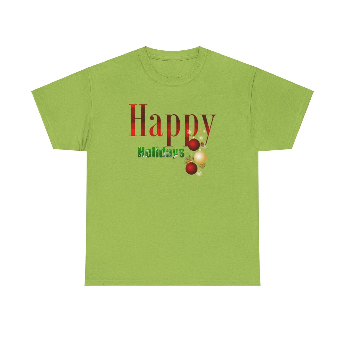 Happy Holidays / Unisex Heavy Cotton Tee