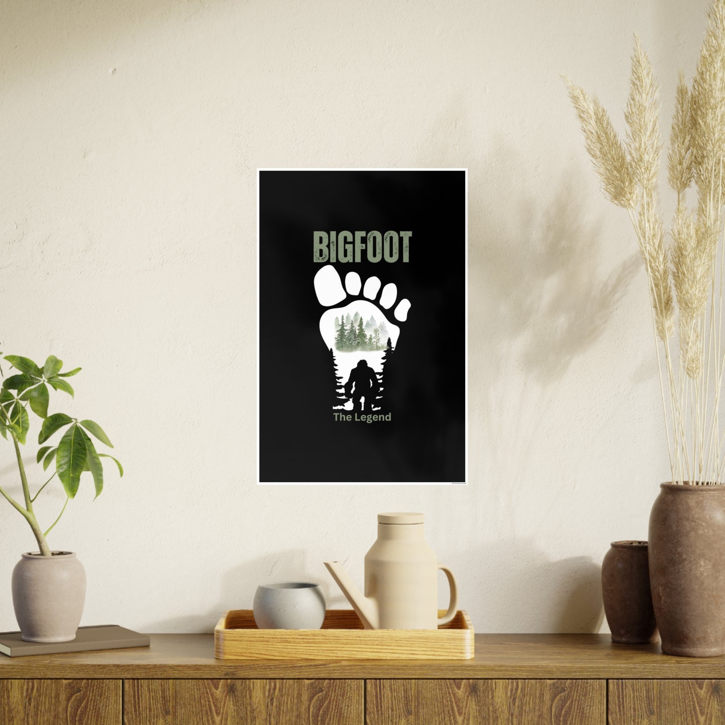 BIGFOOT The Legend / Photo Art Paper Posters