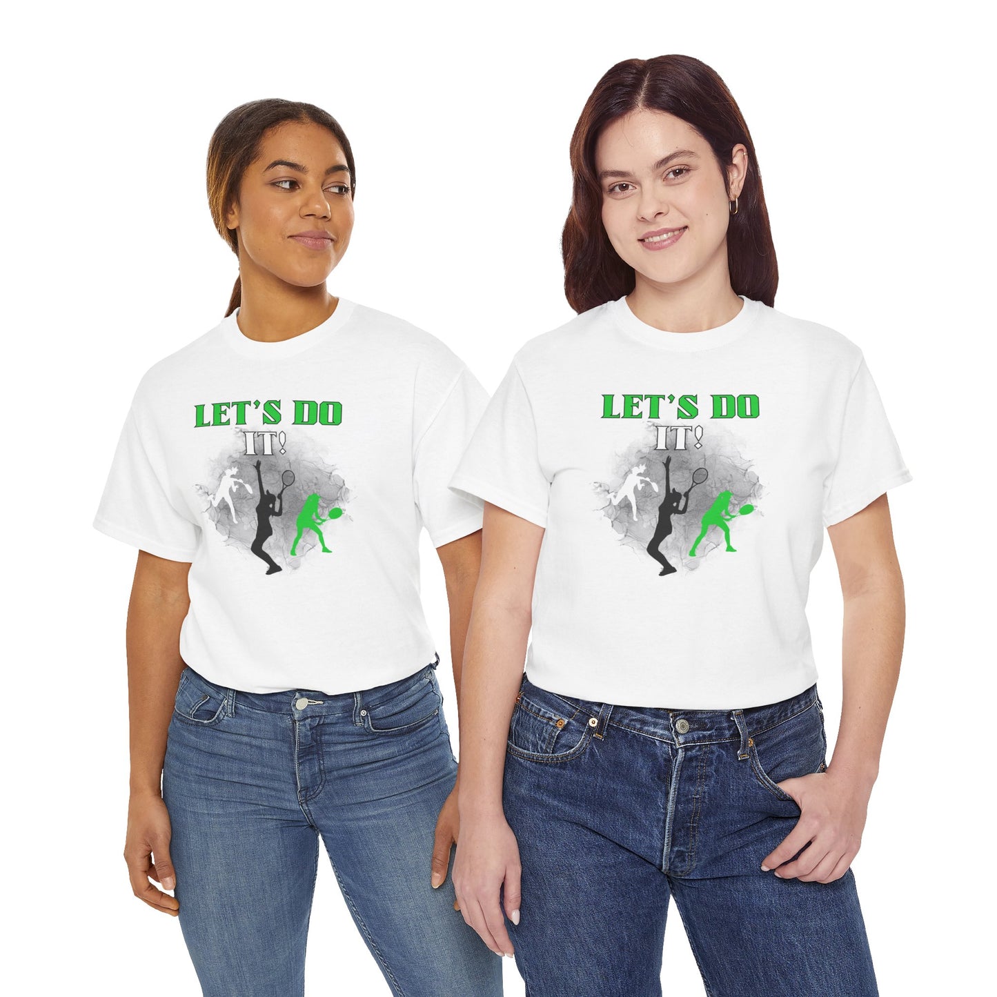 Let's Do It quote Unisex Heavy Cotton Tee