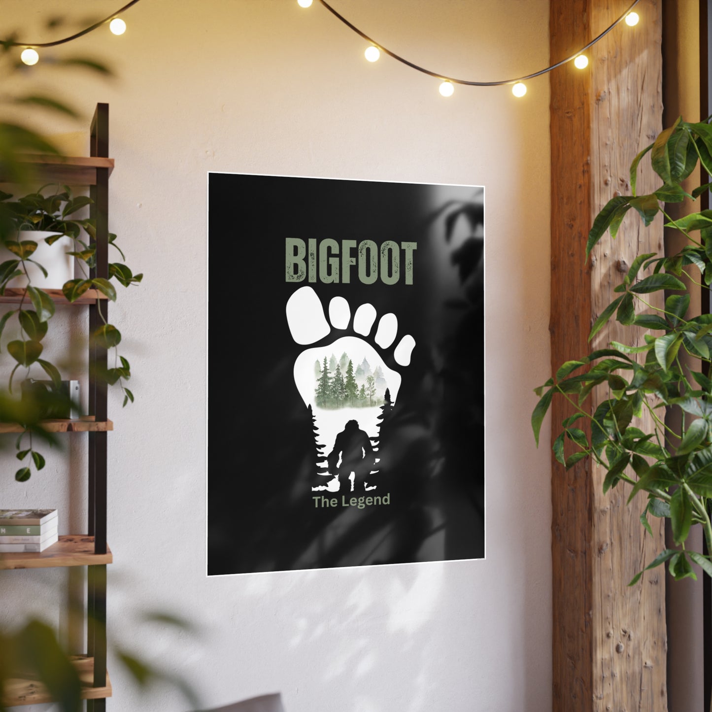 BIGFOOT The Legend / Photo Art Paper Posters