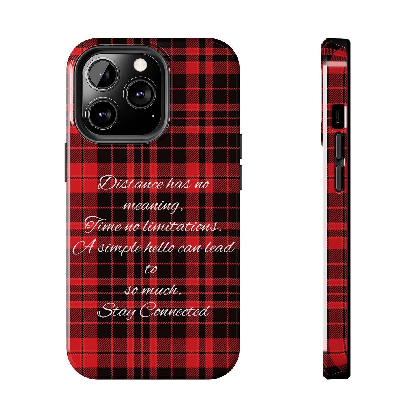 Plaid version / Tough Phone Cases