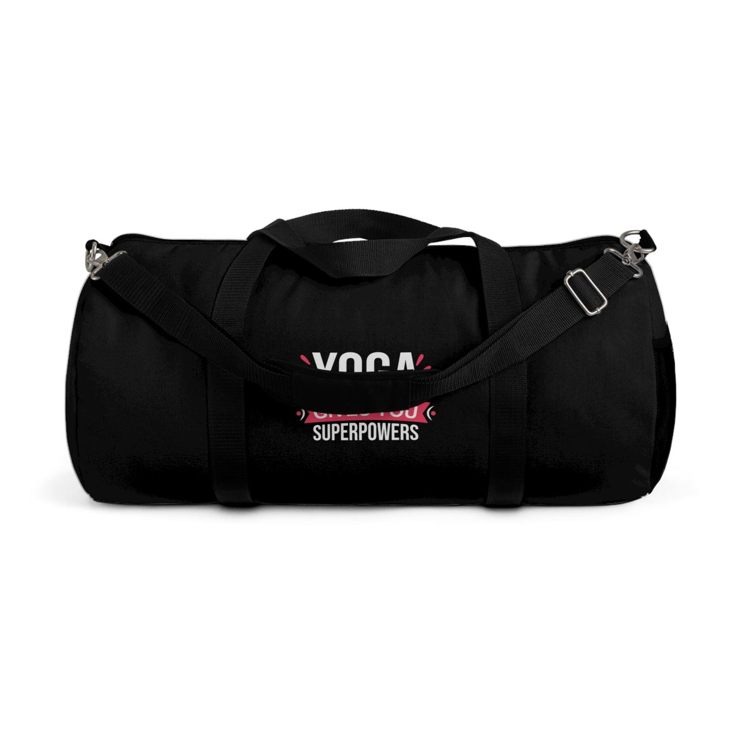 Yoga gives you SUPER POWERS / Duffel Bag