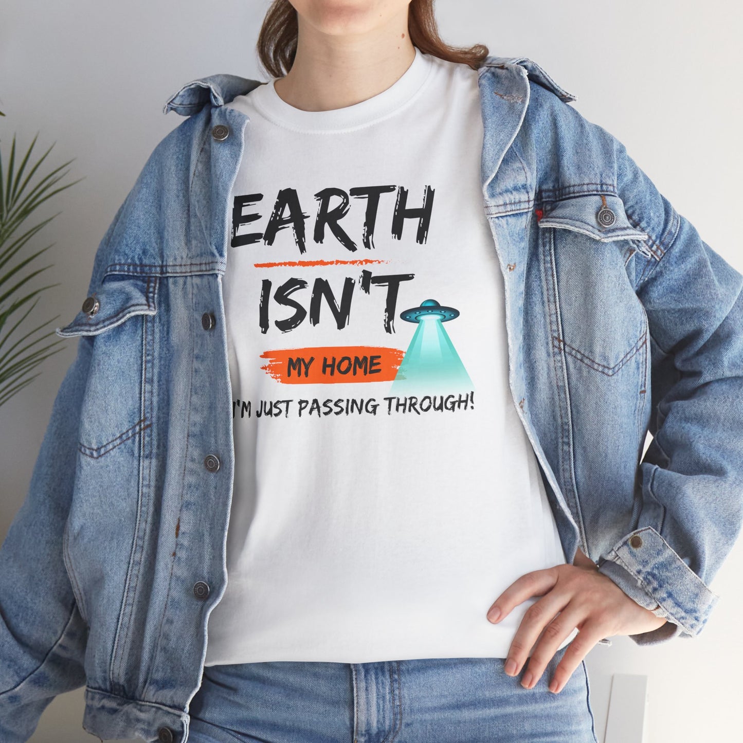 Earth Isn't My Home Unisex Heavy Cotton Tee