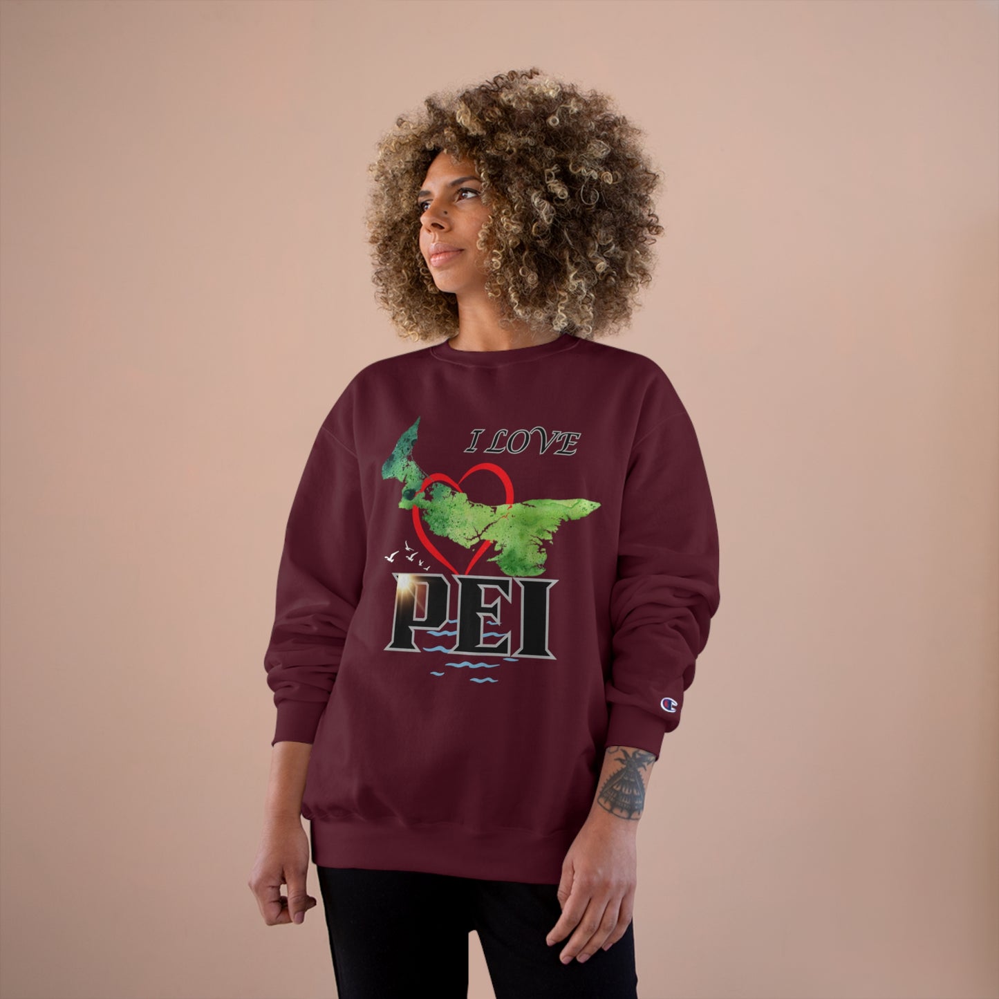 I Love PEI / Champion Sweatshirt