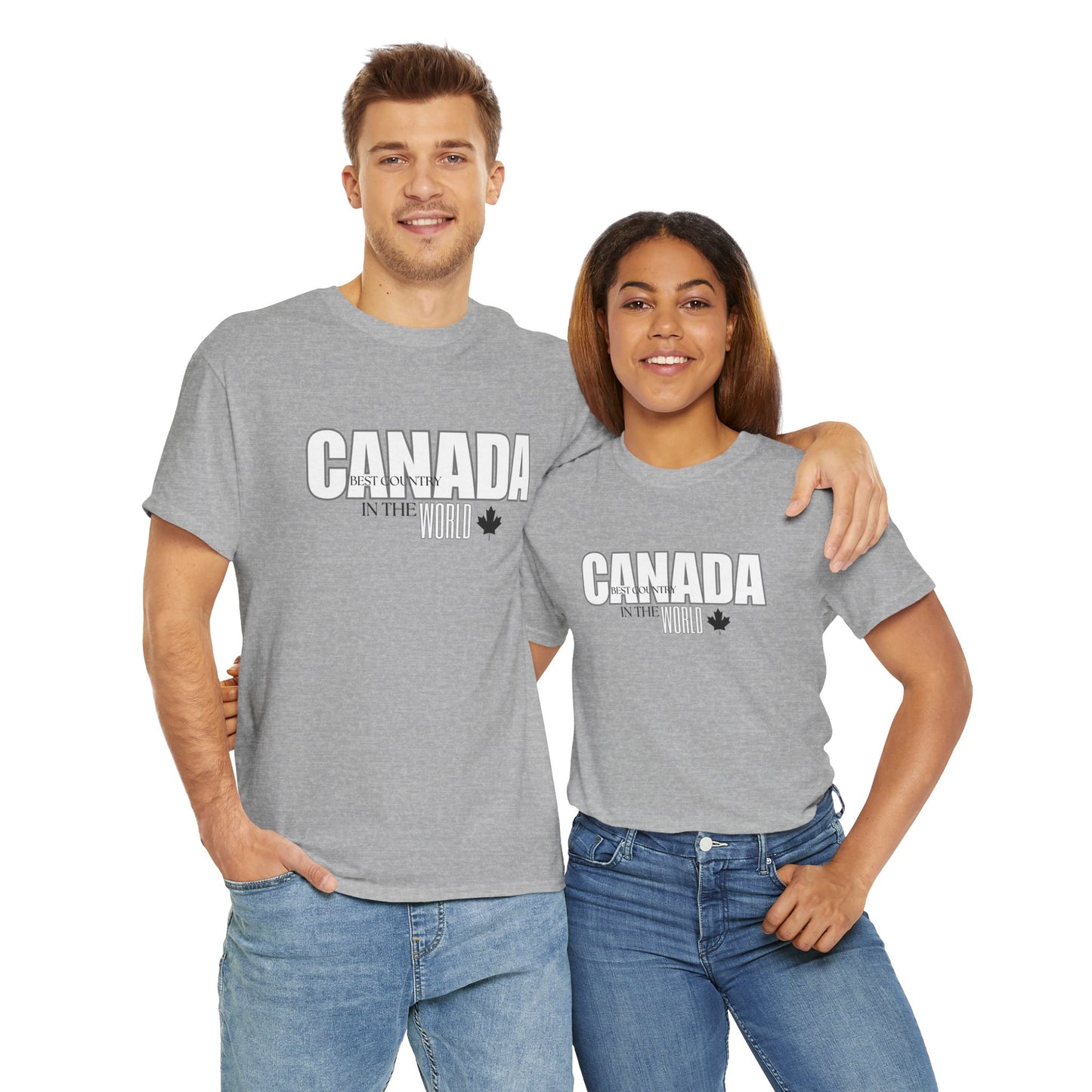 Canada Best Country In The World Unisex Heavy Cotton Tee