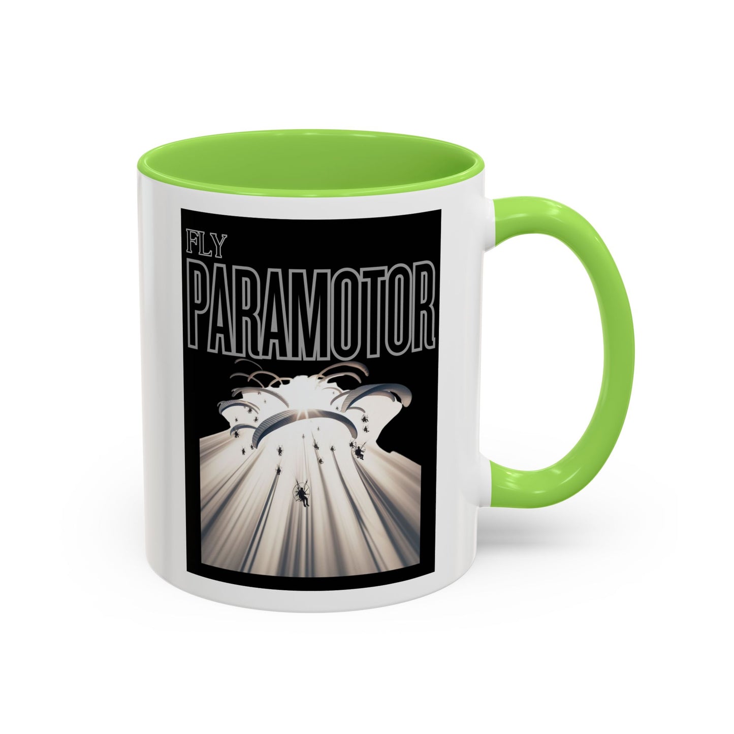 Fly Paramotor / Colorful Mugs (11oz, 15oz)