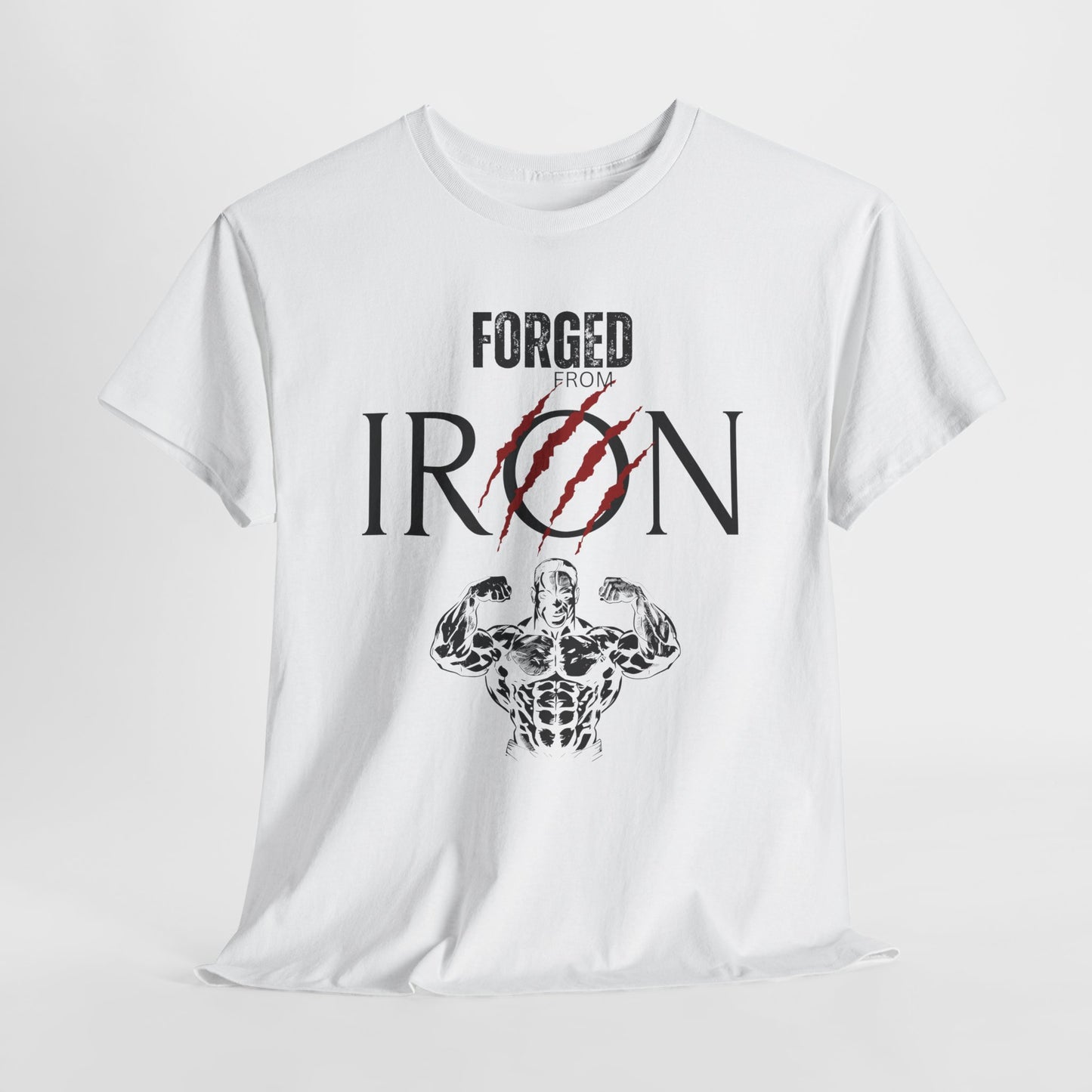 Forged from IRON Unisex Heavy Cotton Tee