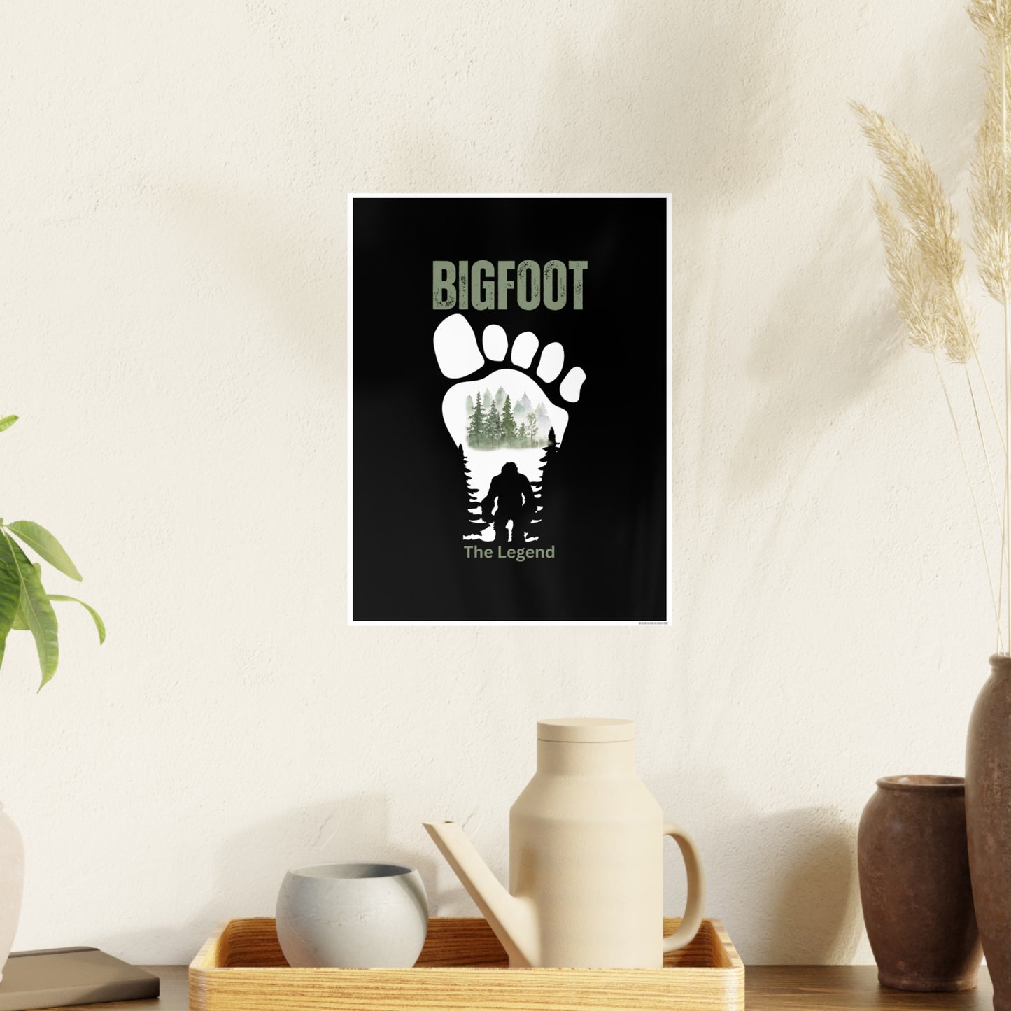 BIGFOOT The Legend / Photo Art Paper Posters