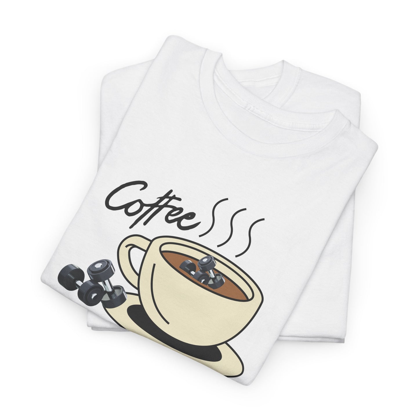 Coffee / Gym Elixir Unisex Heavy Cotton Tee