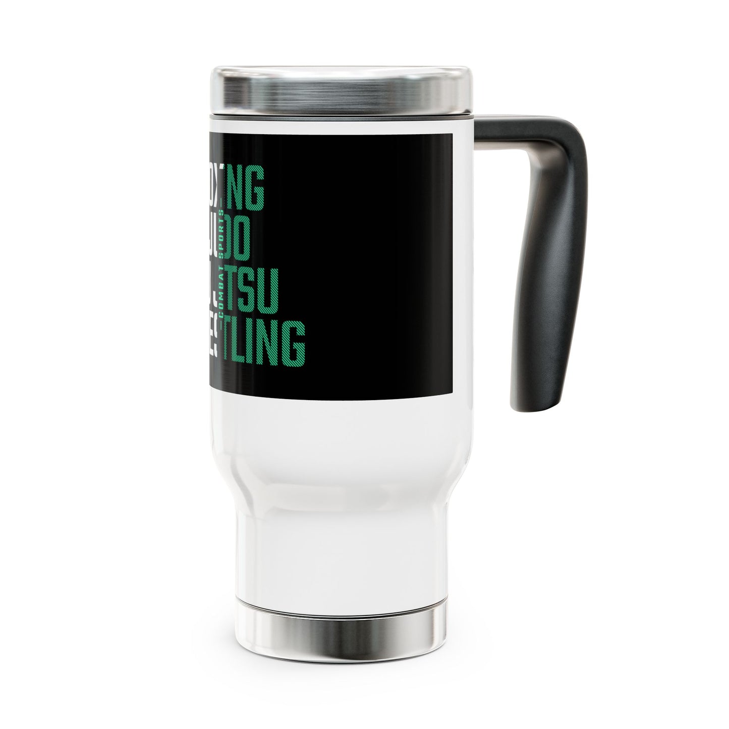 Combat Sports  / Stainless Steel Travel Mug with Handle, 14oz