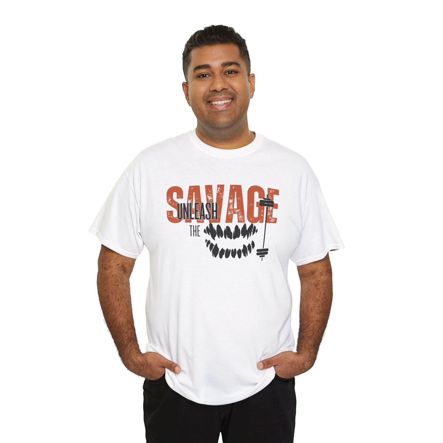 Unleash The Savage Unisex Heavy Cotton Tee