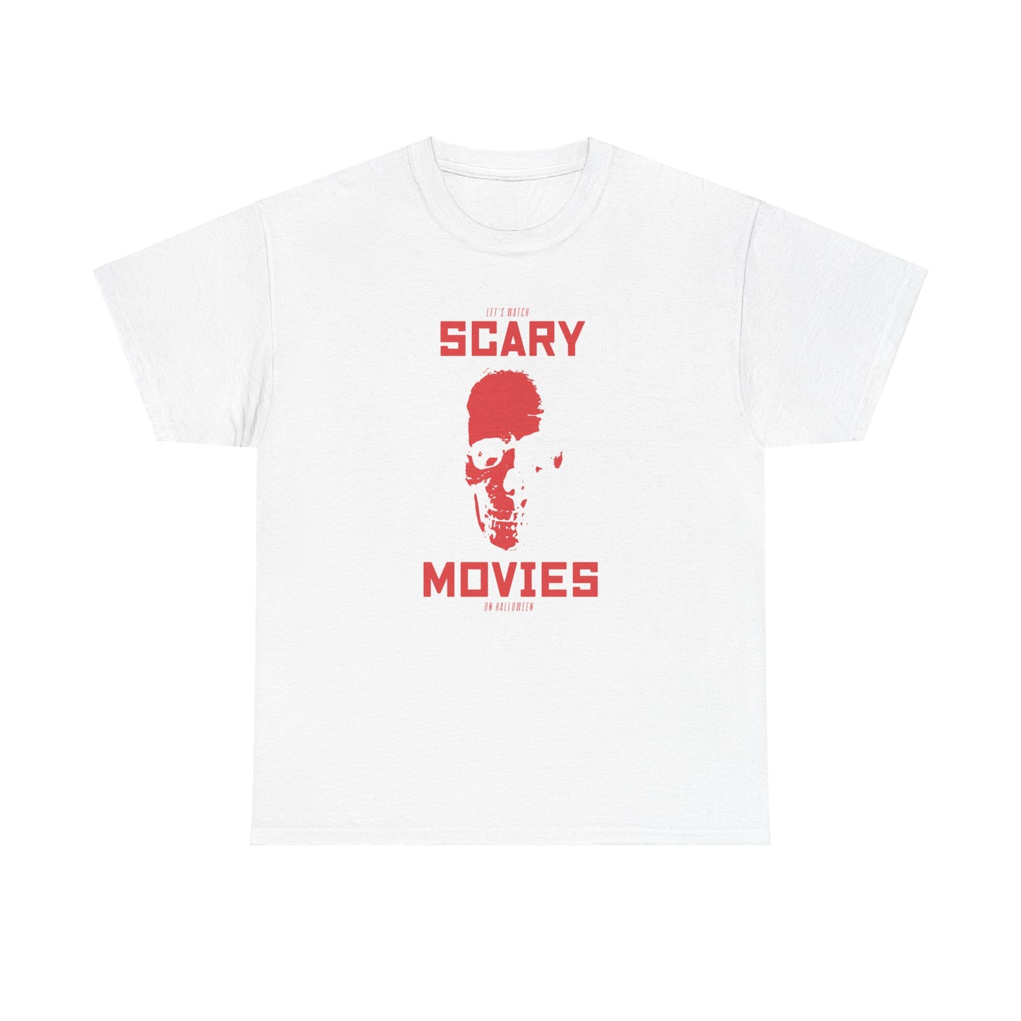 Scary movies / Halloween Unisex Heavy Cotton Tee