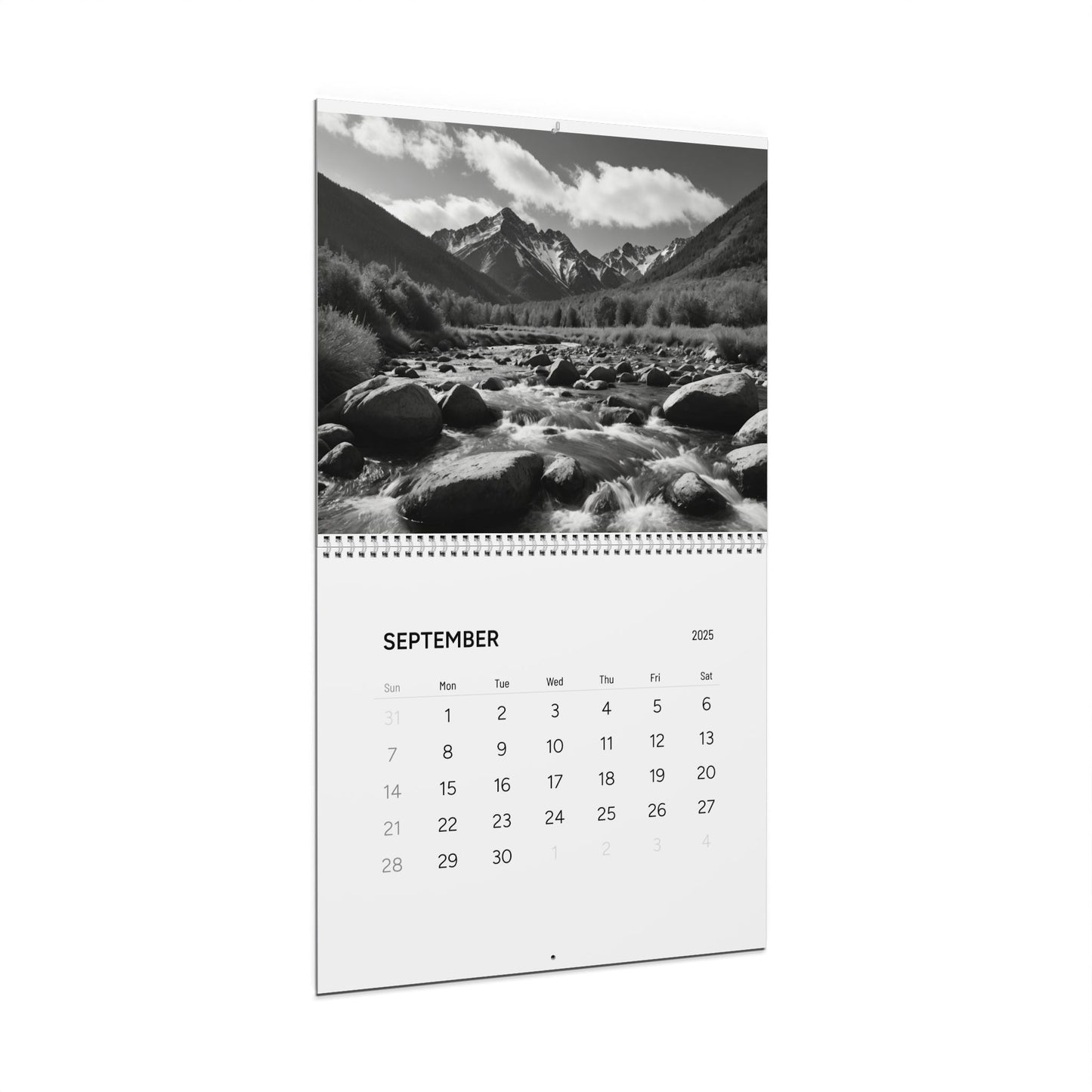 (AI PAINTINGS) Mountains Calendar 2025 / Wall Calendars (2025)