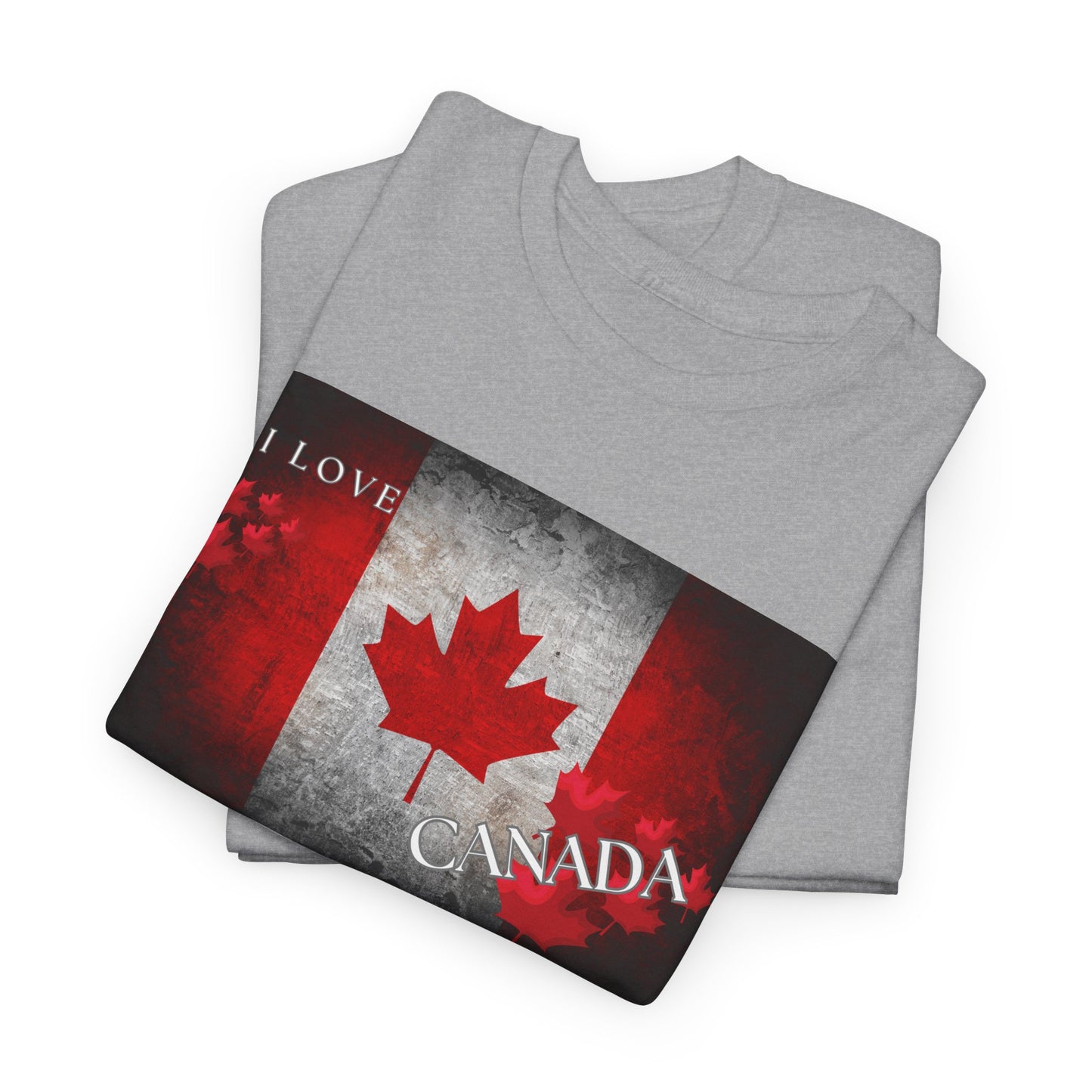 I Love Canada Unisex Heavy Cotton Tee