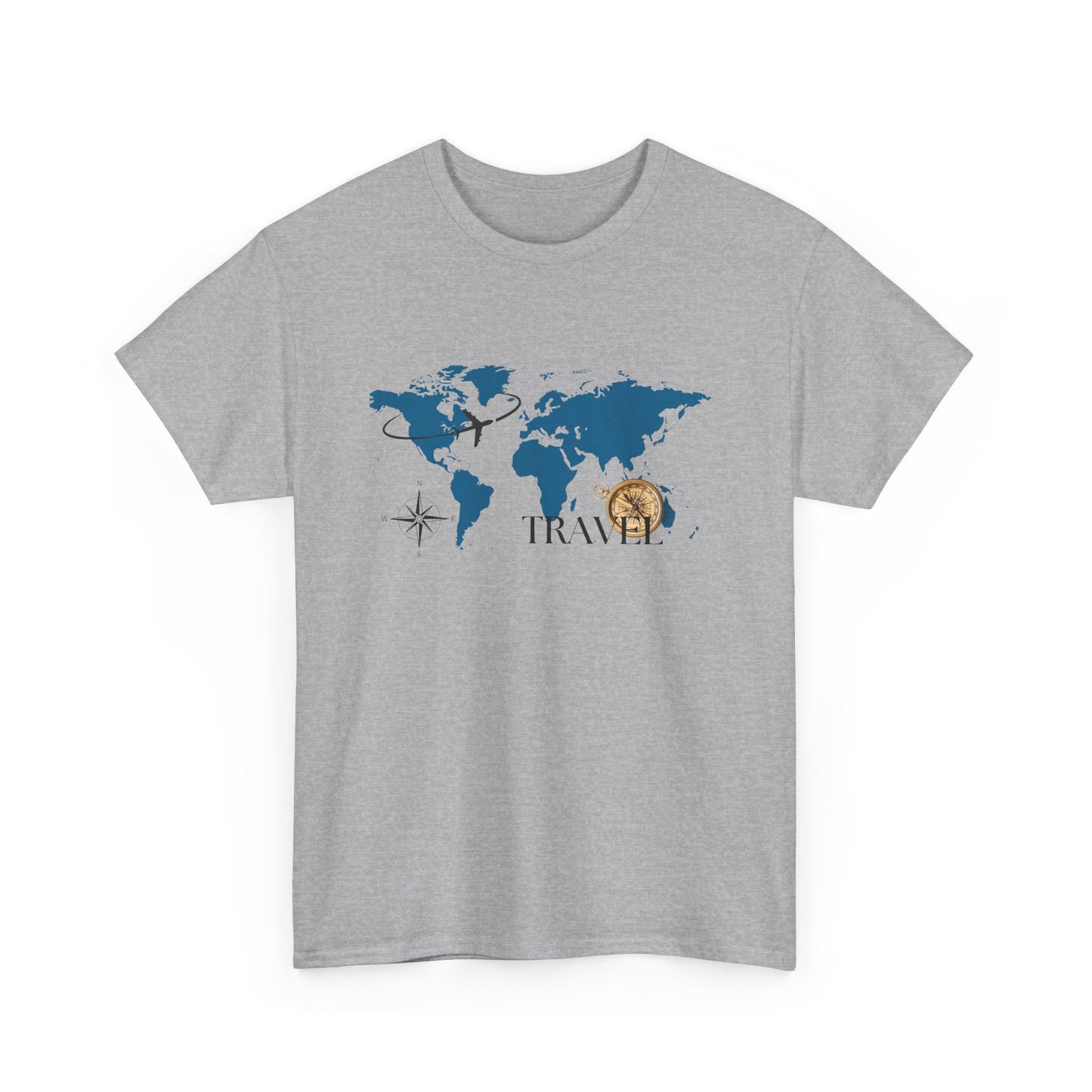 Travel Unisex Heavy Cotton Tee