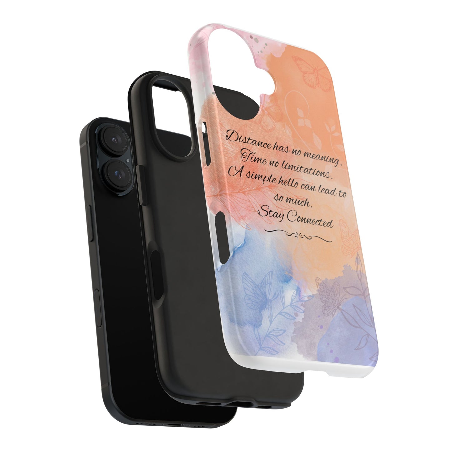 Stay Connected / Tough Phone Cases