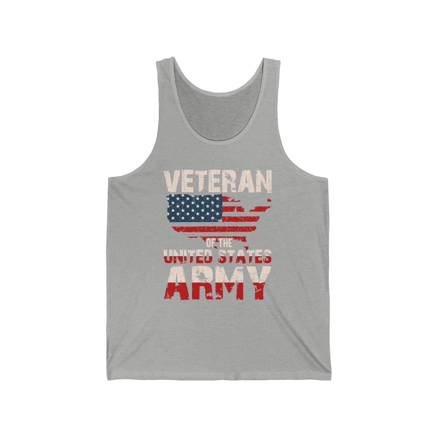 Veteran of the united states army / Unisex Jersey Tank