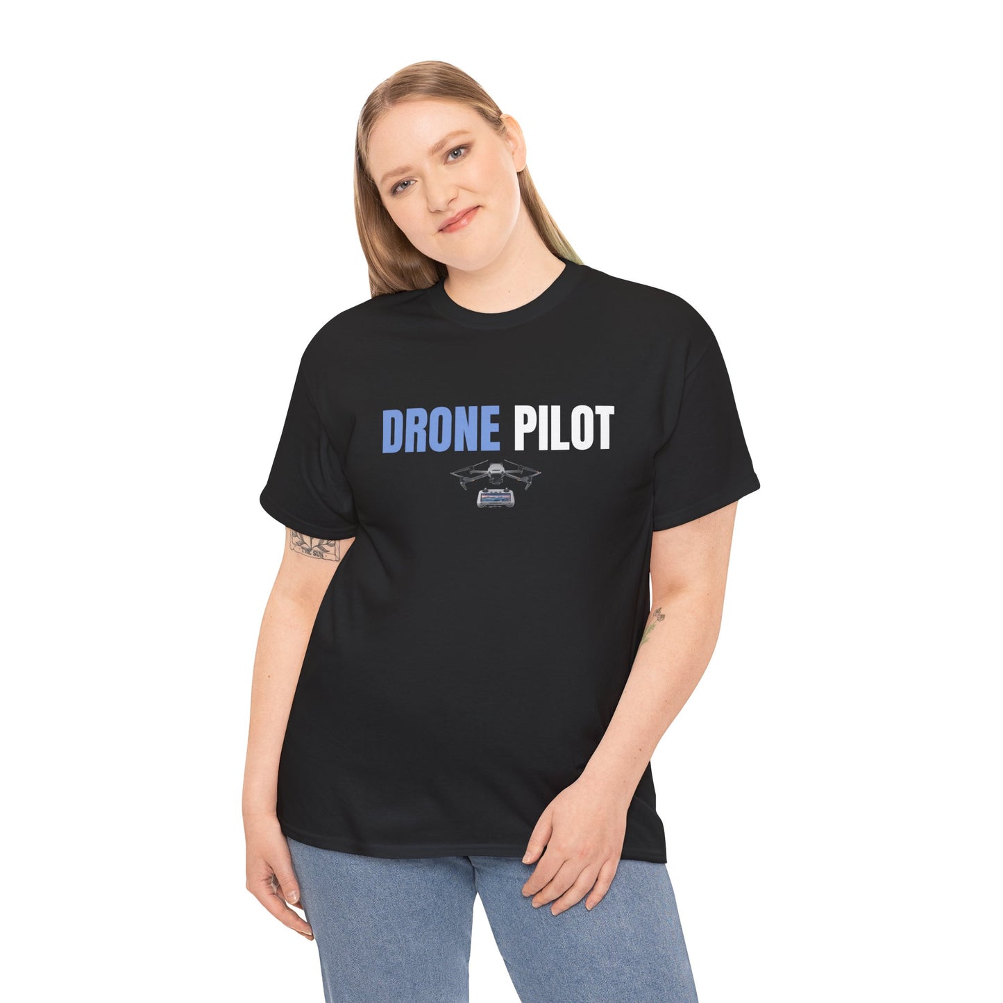 Drone Pilot Unisex Heavy Cotton Tee