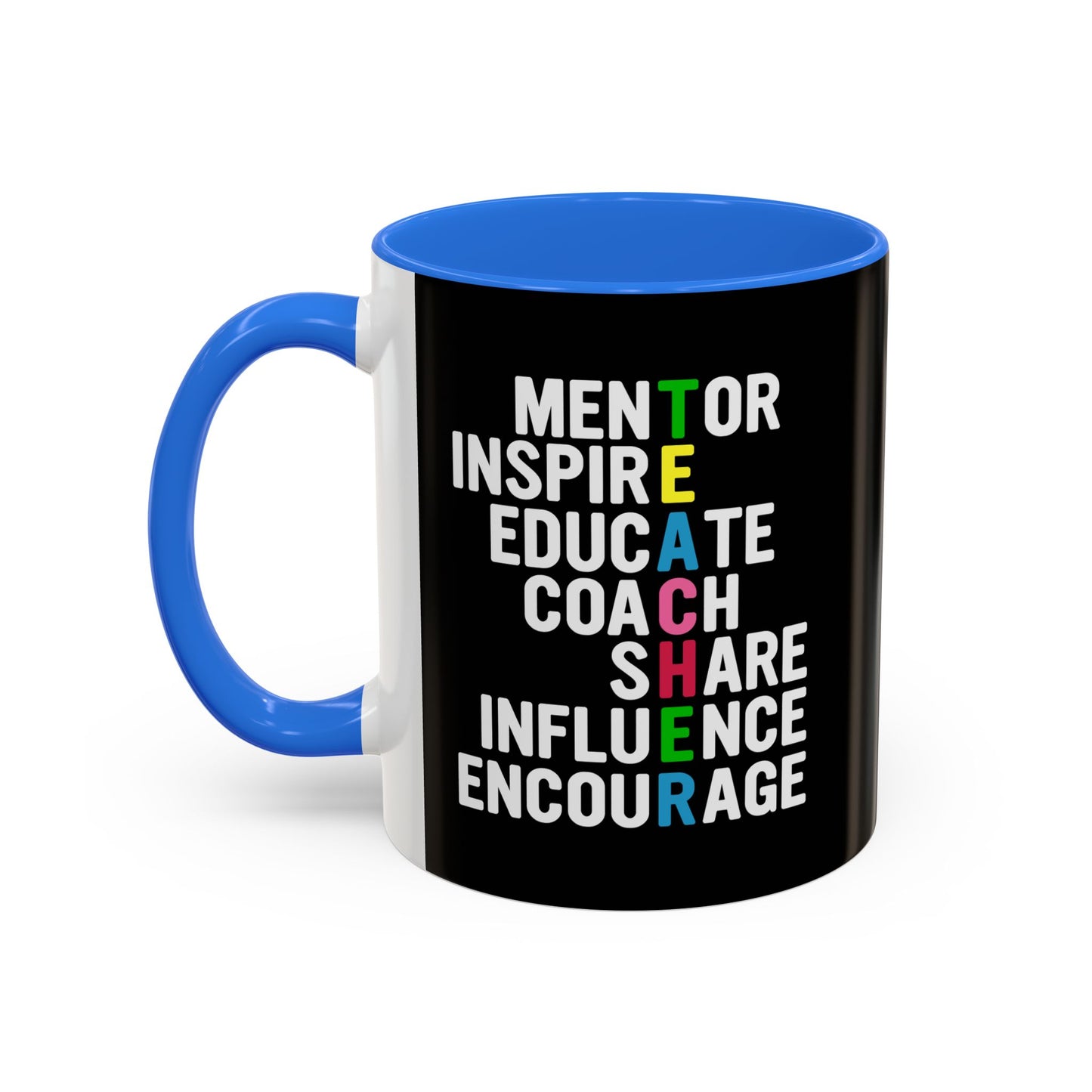 Teacher Traits / Colorful Mugs (11oz, 15oz)