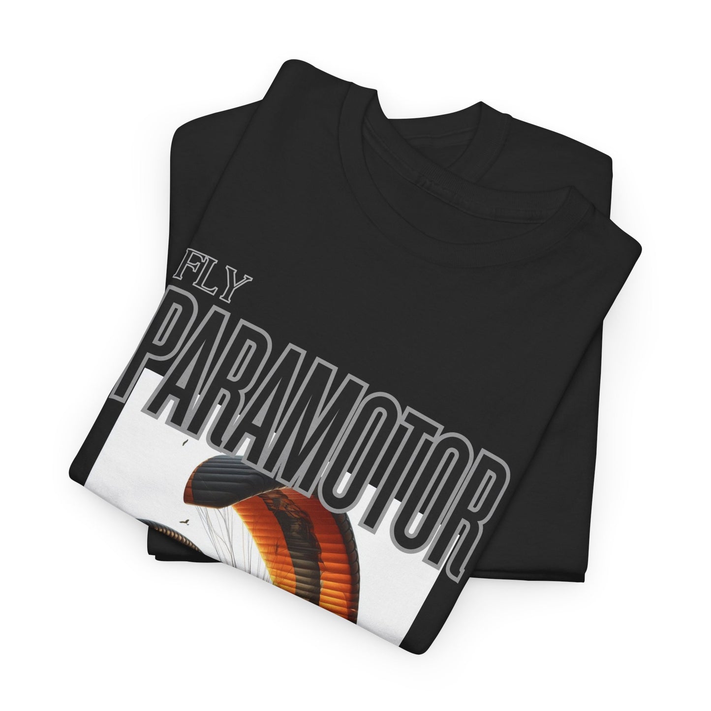 Fly Paramotor Unisex Heavy Cotton Tee