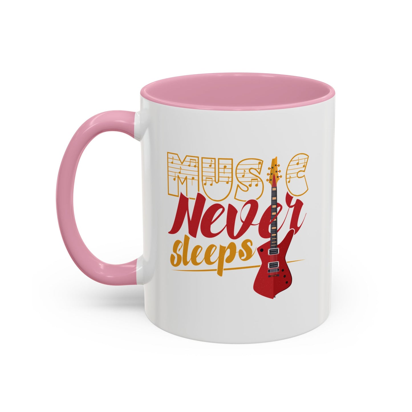 Music Never Sleeps / Colorful Mugs (11oz, 15oz)