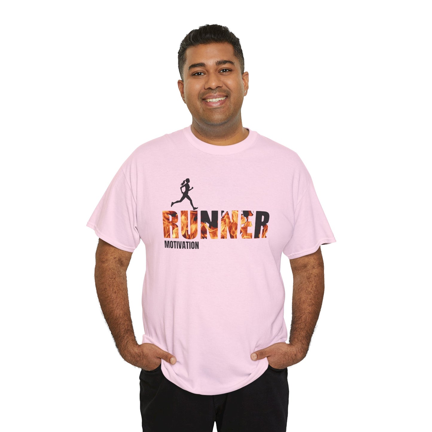 I am a Runner Unisex Heavy Cotton Tee