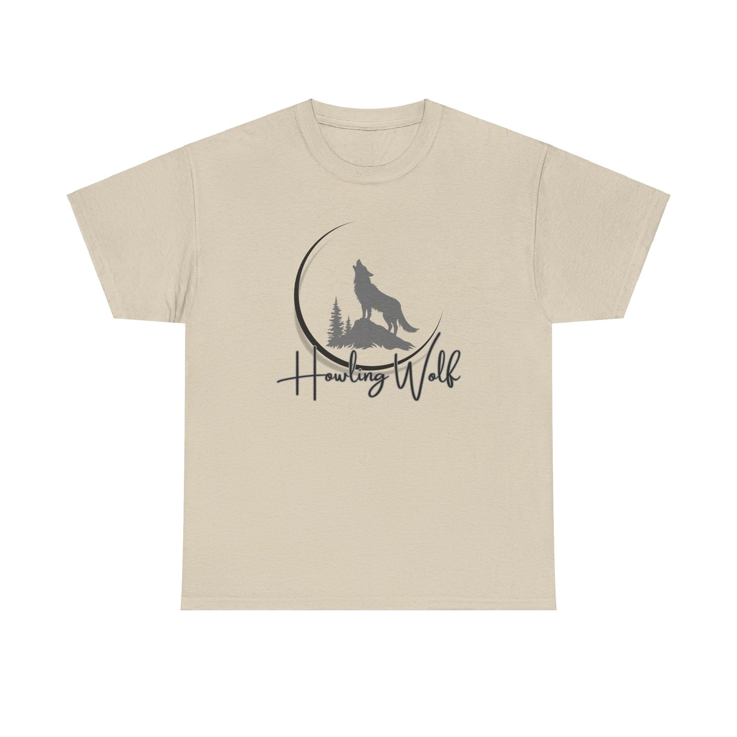 Howling Wolf Unisex Heavy Cotton Tee