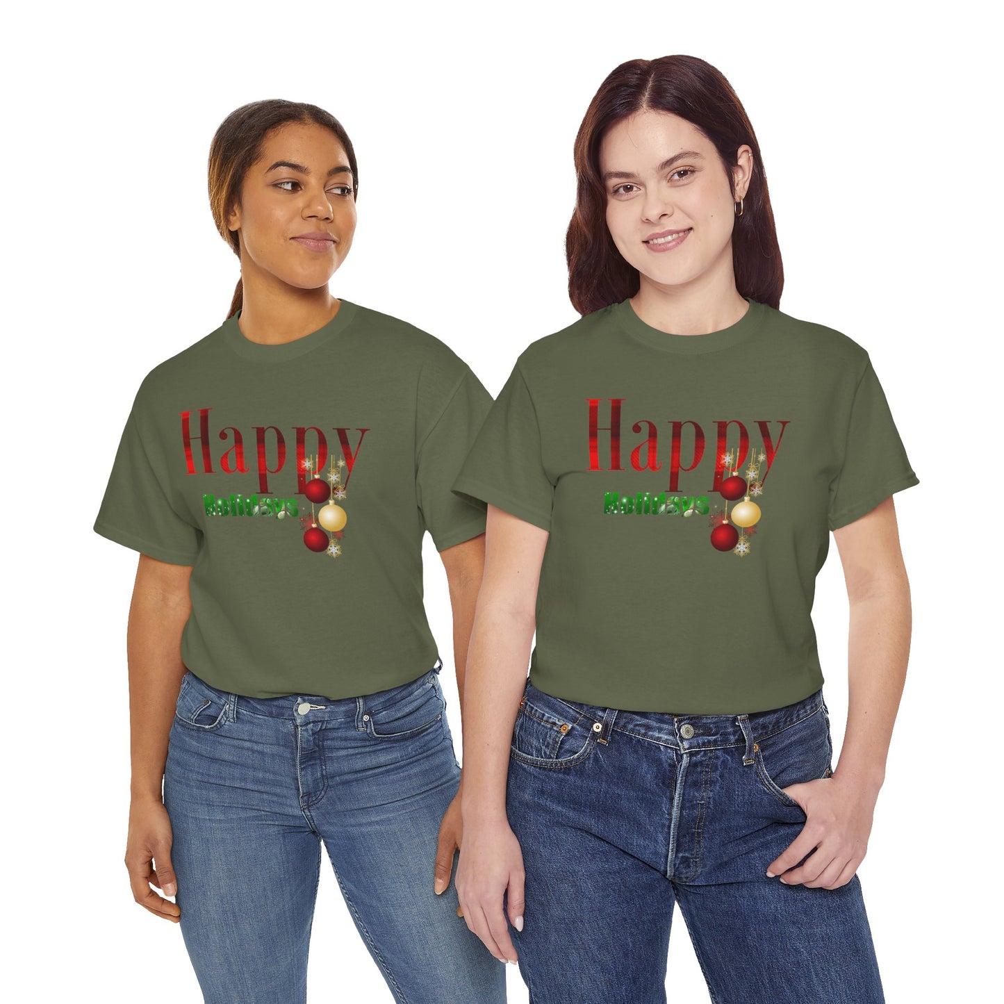 Happy Holidays / Unisex Heavy Cotton Tee