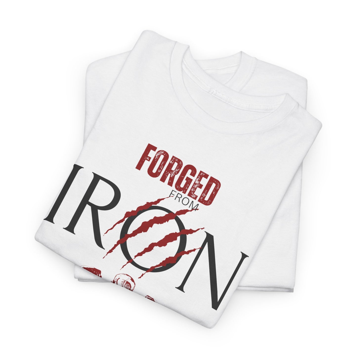 Forged from IRON Unisex Heavy Cotton Tee