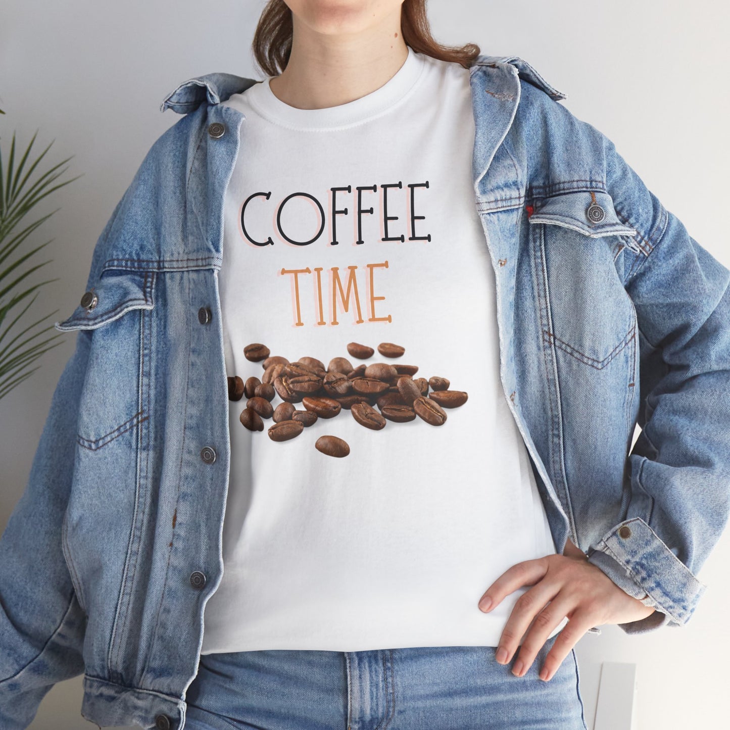 Coffee Time Unisex Heavy Cotton Tee