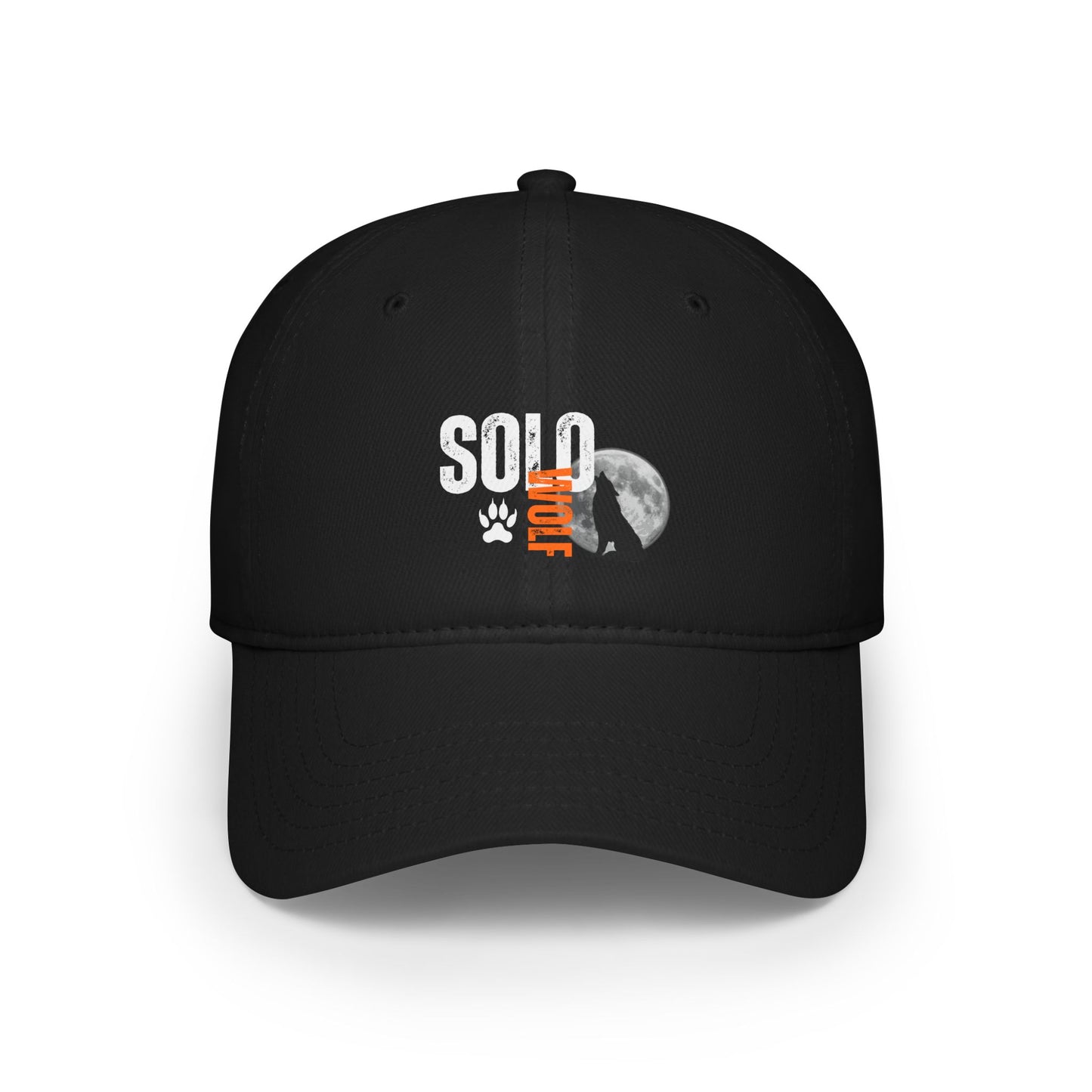 Solo Wolf / Low Profile Baseball Cap