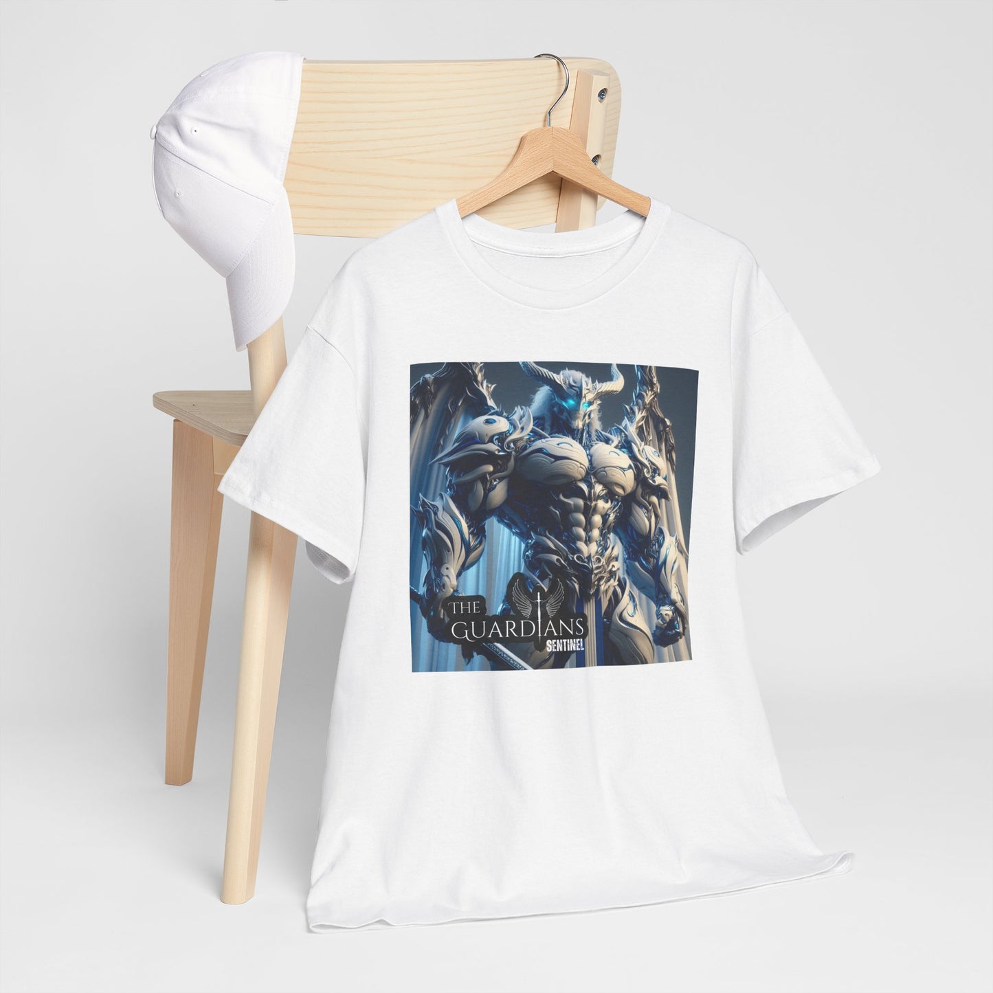 The Guardians Sentinel / Elite Unisex Heavy Cotton Tee (Made with AI)