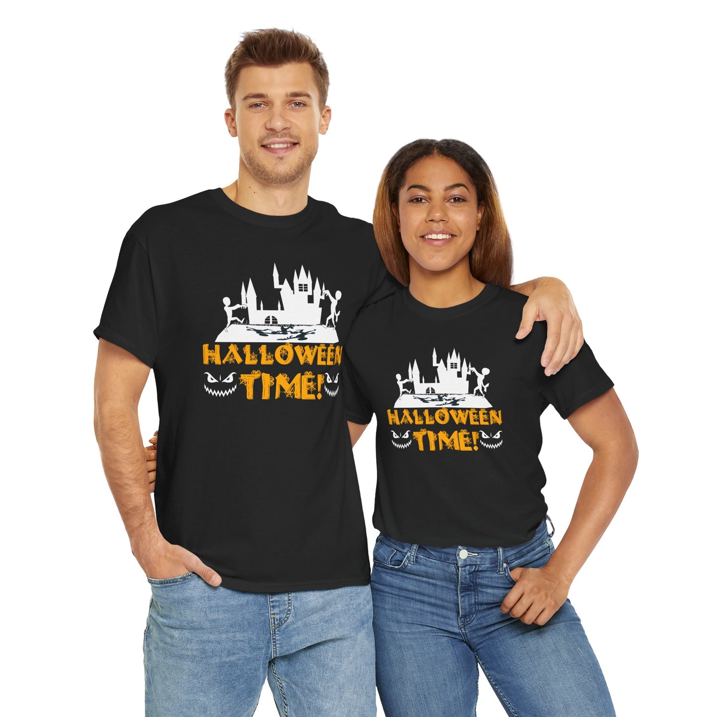 Halloween Time / Halloween Unisex Heavy Cotton Tee