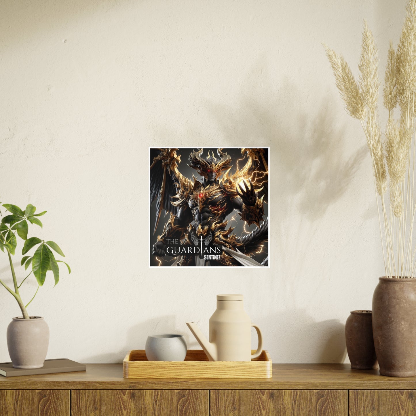 The Guardians Sentinel (AI created) / Photo Art Paper Posters
