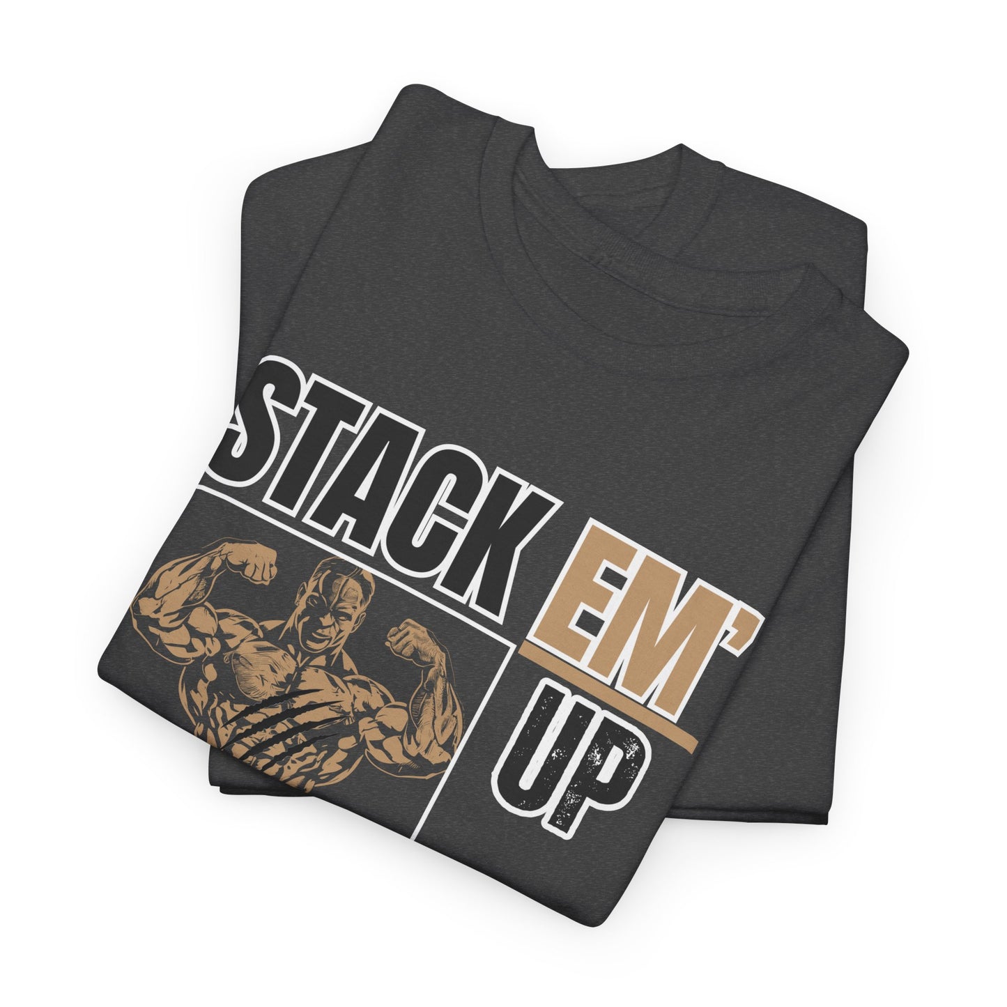 Stack Em Up Unisex Heavy Cotton Tee