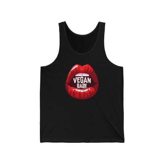 Vegan Babe / Unisex Jersey Tank