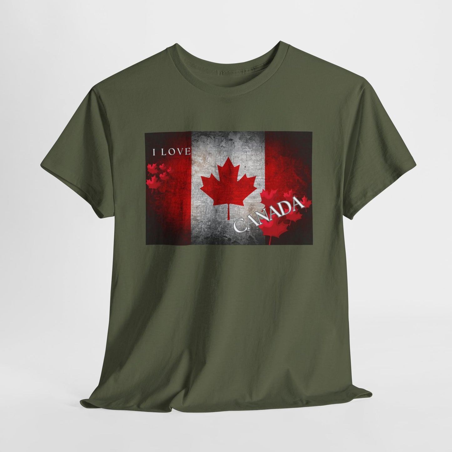 I Love Canada Unisex Heavy Cotton Tee