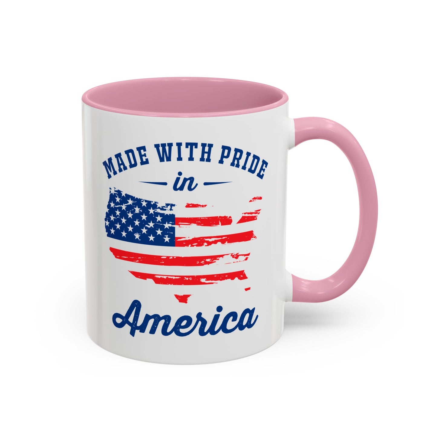 Made with pride in America / Colorful Mugs (11oz, 15oz)