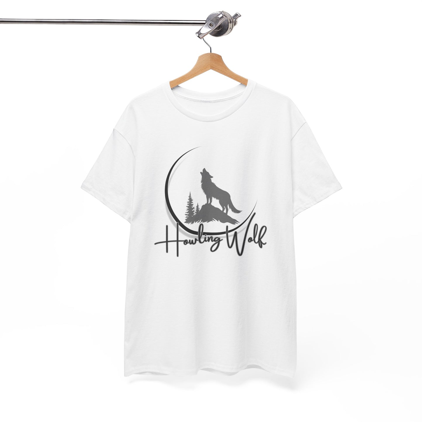 Howling Wolf Unisex Heavy Cotton Tee