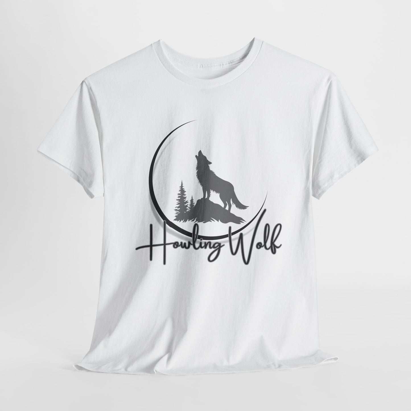 Howling Wolf Unisex Heavy Cotton Tee