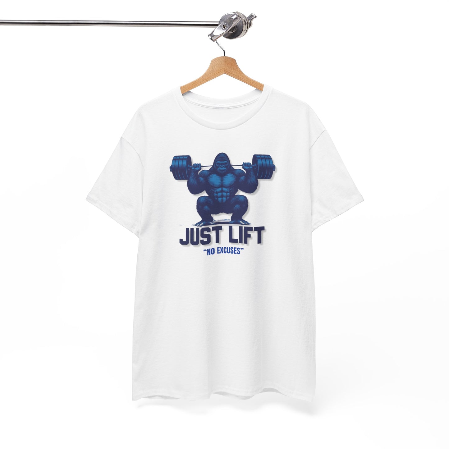 Just Lift / No Excuses Unisex Heavy Cotton Tee