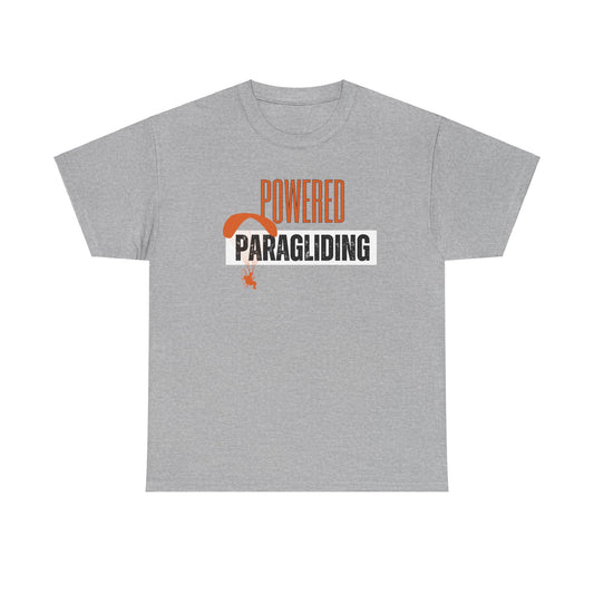 Powered Paragliding Unisex Heavy Cotton Tee