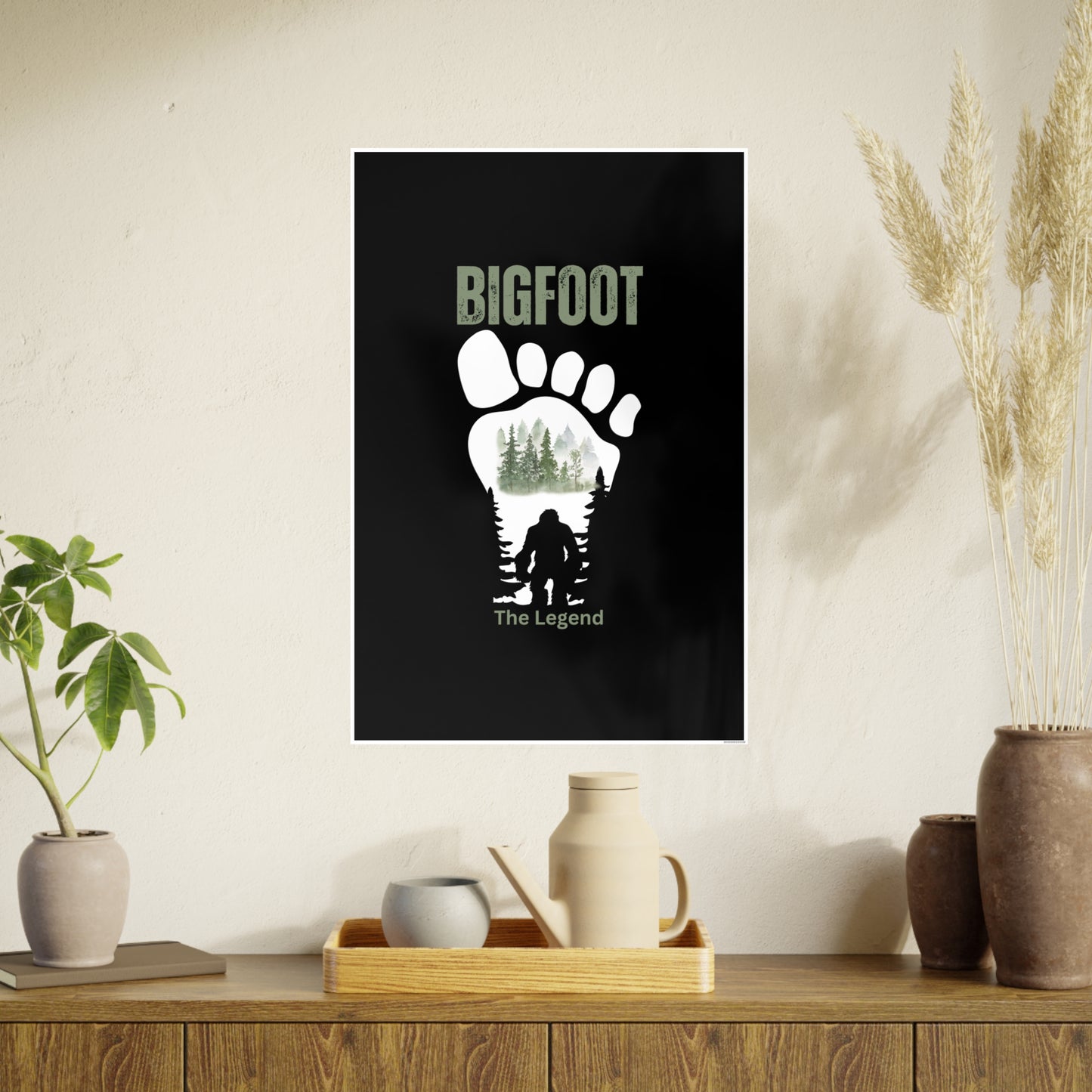 BIGFOOT The Legend / Photo Art Paper Posters