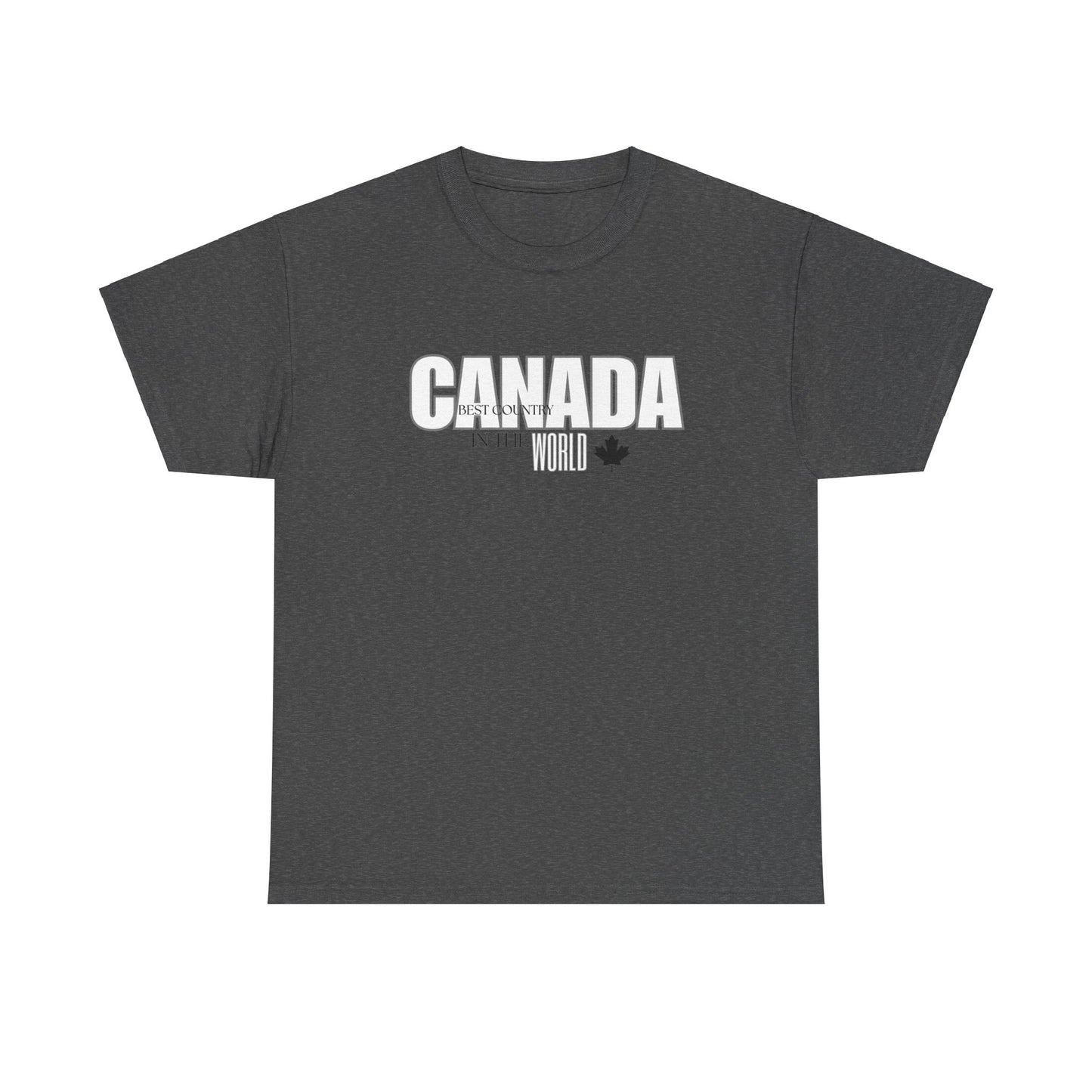 Canada Best Country In The World Unisex Heavy Cotton Tee