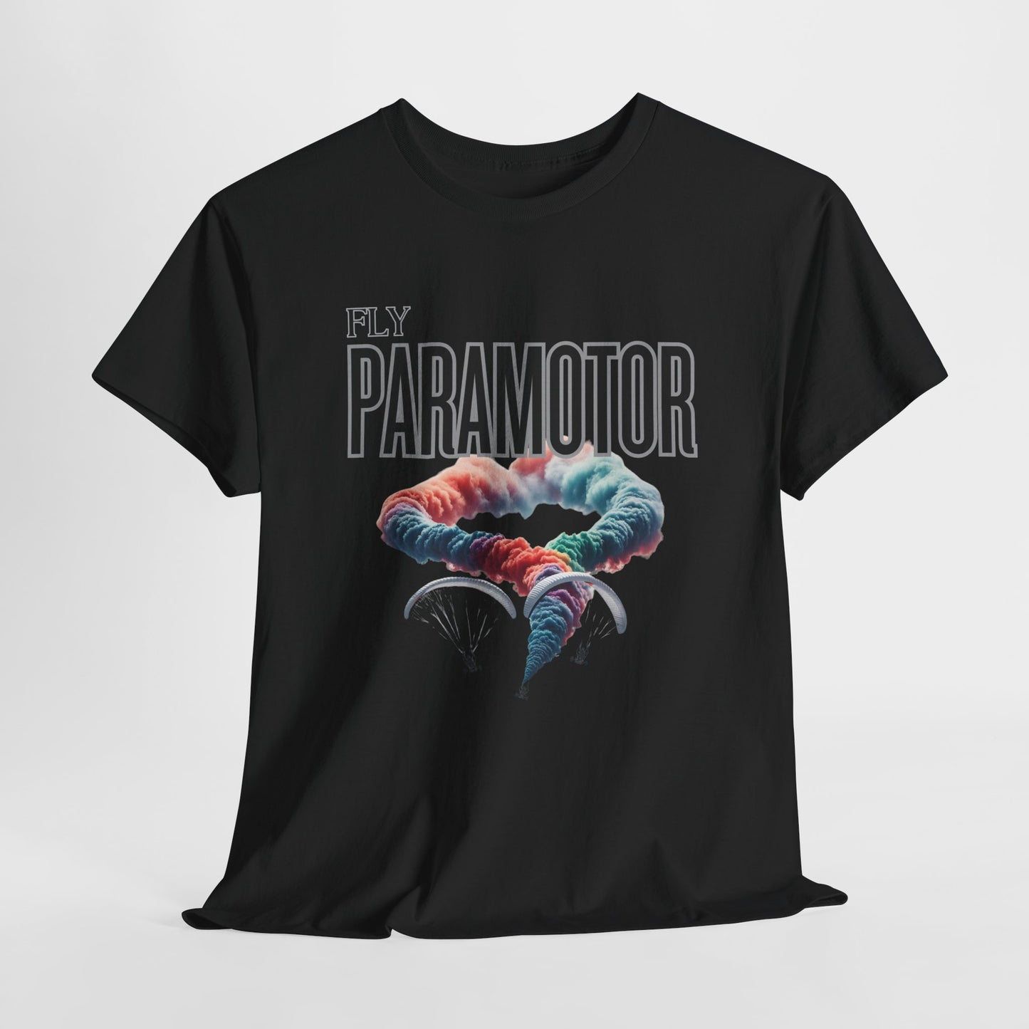 Fly Paramotor Unisex Heavy Cotton Tee