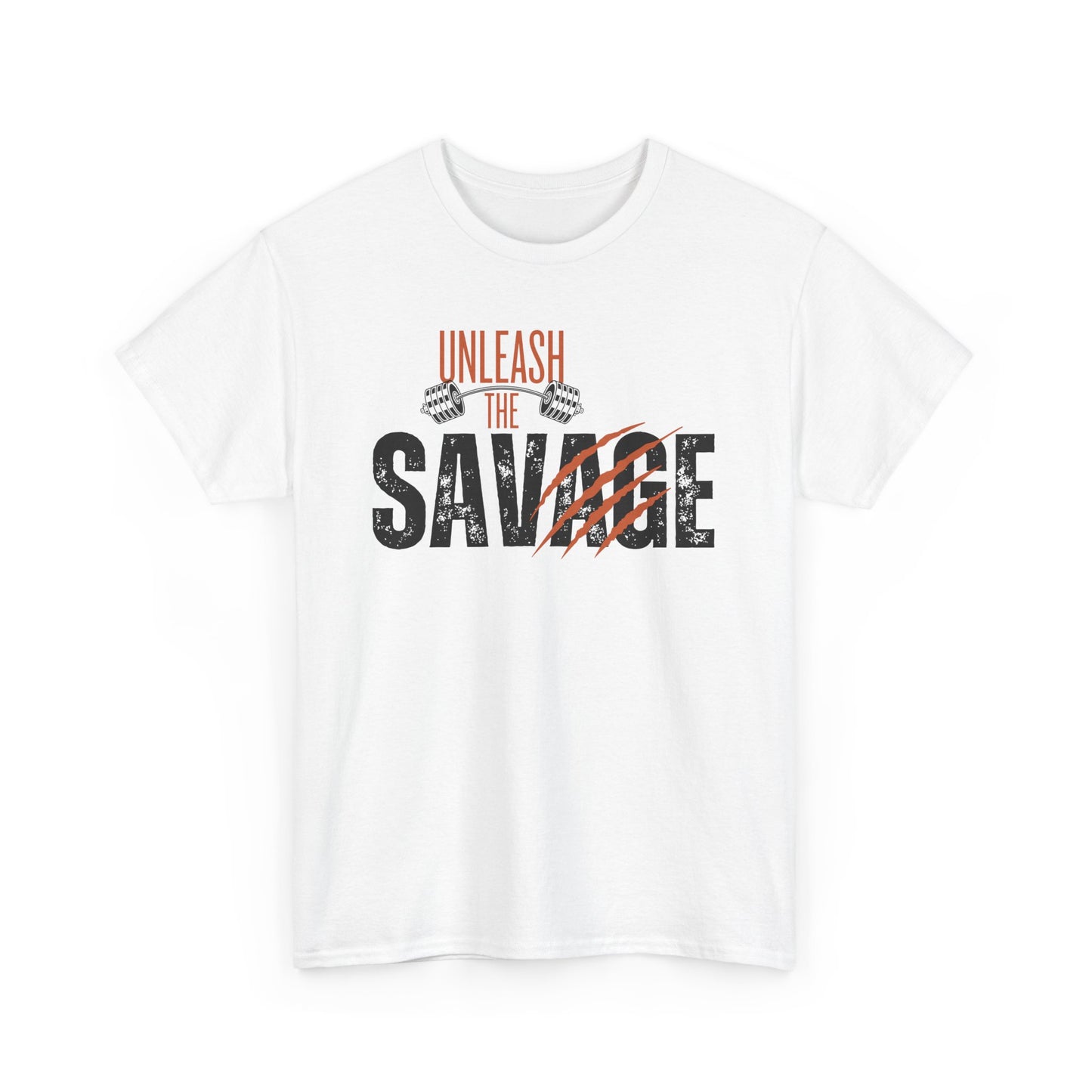 Unleash the Savage Unisex Heavy Cotton Tee